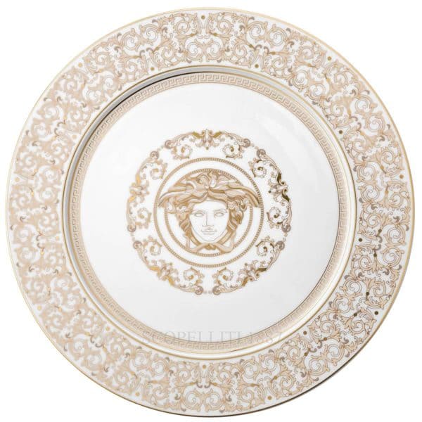 Piatto segnaposto 33 cm Medusa Gala di Rosenthal Versace