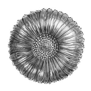 Fiore "Margherita" 13 cm in argento 925 Buccellati