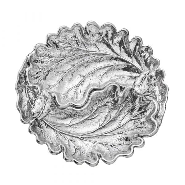 Foglia "Le querce" 18 cm in argento 925, Buccellati