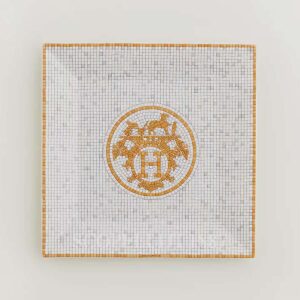 hermes mosaique oro svuotatasche 15 cm