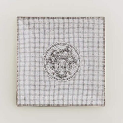 hermes mosaique platino svuotatasche