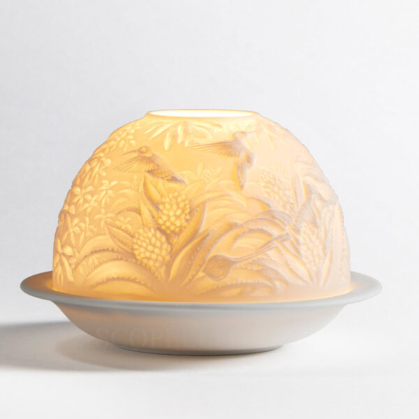 litofania colibbri bernardaud