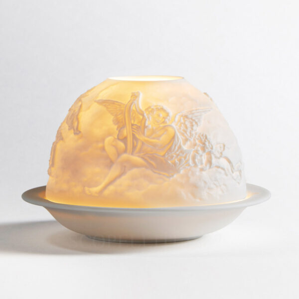 litofania gli angeli bernardaud