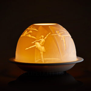 litofania la danza bernardaud luce accesa