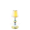 Lampada Firefly Lotus verde/azzurro Lladrò