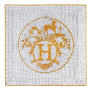 Hermes Plat a tarte au 24 couleur or (Neu und originalverpackt) in