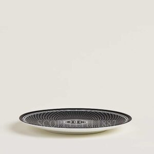 hermes h deco piattino pane nero bomboniera