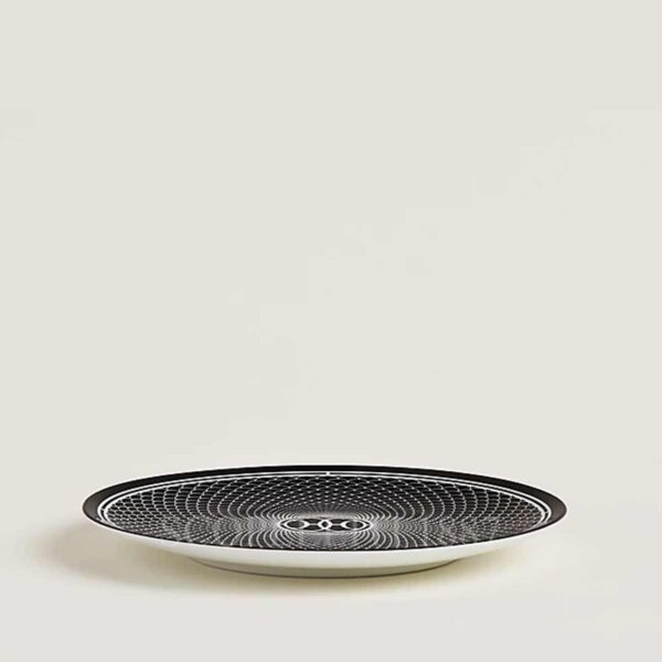 hermes h deco piattino pane nero bomboniera