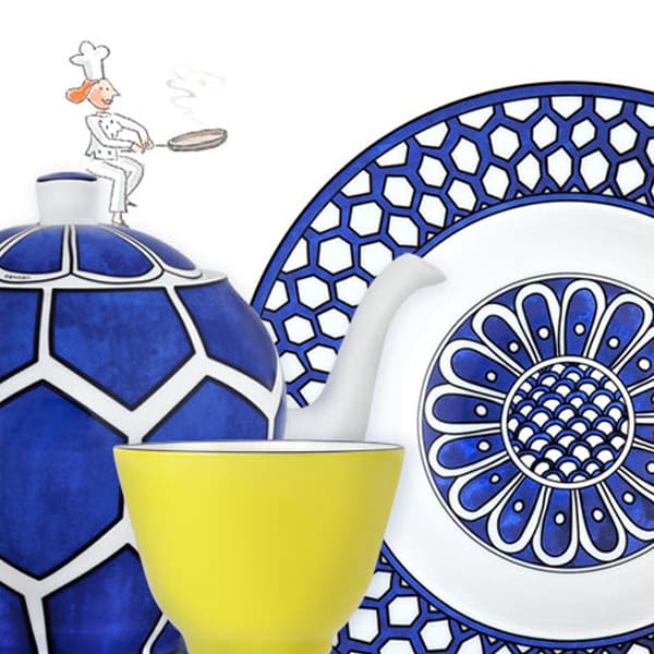 hermes-calabria-bleus-dailleurs Porcellana di Hermes blue
