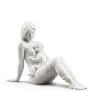 amore di madre llaro statuina maternita