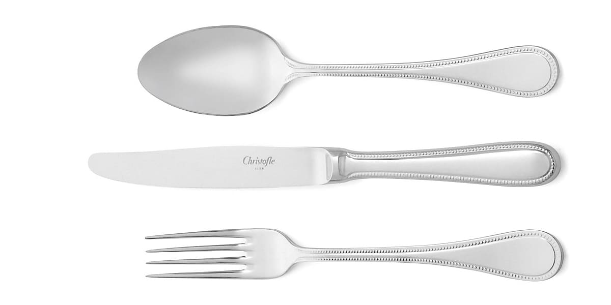 christofle flatware perles mimosa