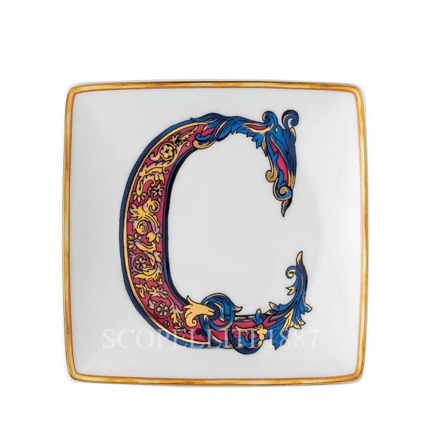 bomboniera versace con lettera c
