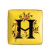 Coppetta quadra con lettera “H” Versace