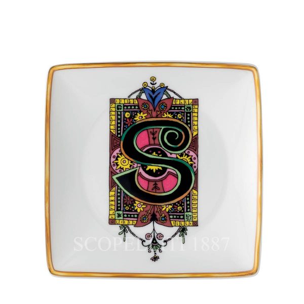 bomboniera versace con lettera s