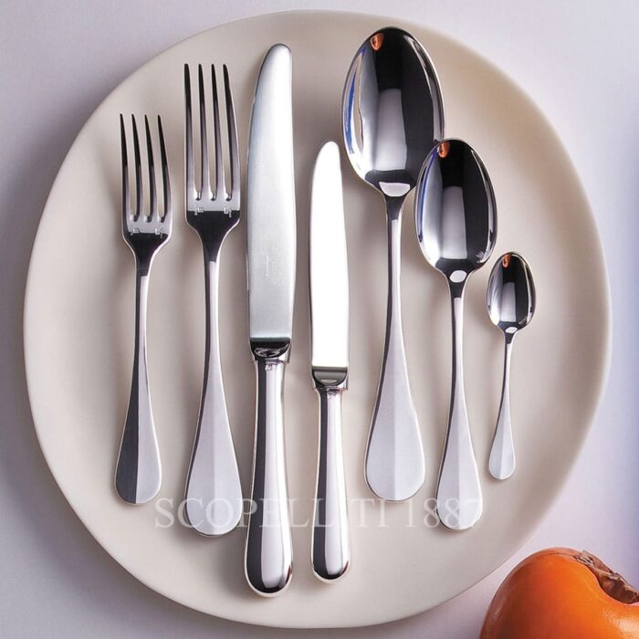 christofle-fidelio-flatware-silver-plated-set christofle fidelio servizio posate in lega