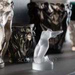 lalique chrysis scultura in cristallo