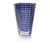 Vaso Rettangolare Eye Grande Blu Baccarat
