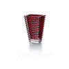 Vaso Rettangolare Eye Piccolo Rosso Baccarat