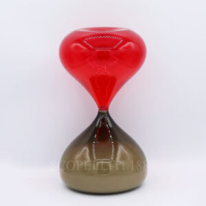 clessidra hourglass venini edizione limitata rosso talpa 03490