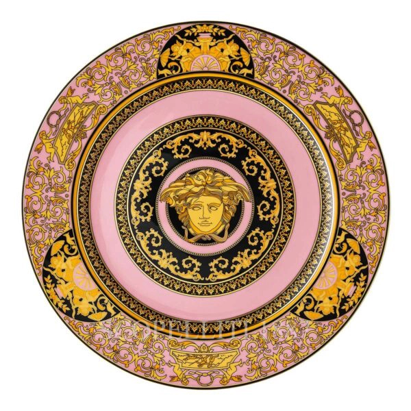 piatto segnaposto 30 cm medusa colours rosa versace
