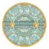 Piatto segnaposto 33 cm Scala del Palazzo Verde Versace