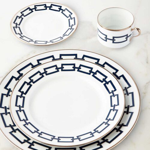 richard ginori catene blue piatti