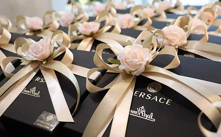 bomboniere matrimonio versace