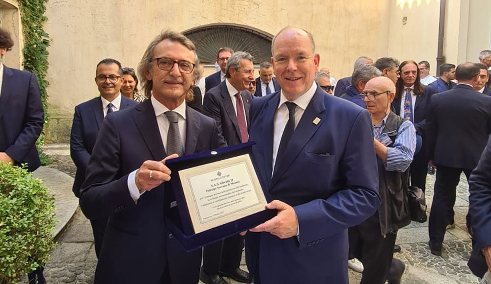 alessandro isola scopelliti con principe di monaco
