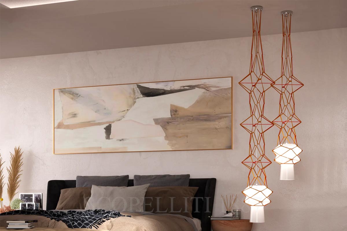 Illuminazione Venini - Lampade da soffitto disegante da Atelier Oï - Stelle Filanti