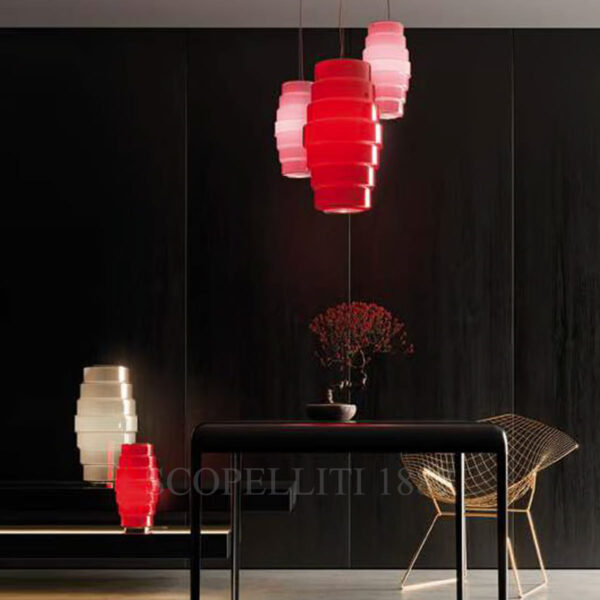 Lampade serie Zoe di Venini
