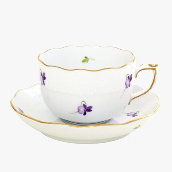 herend tazza tè violets