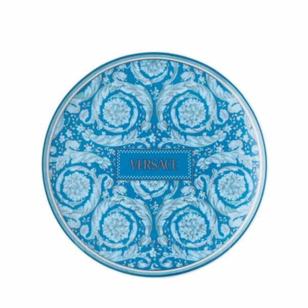 bomboniera versace barocco teal 17 cm