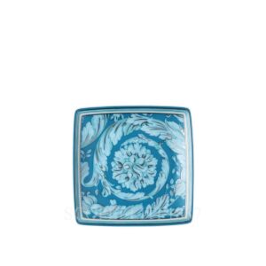 bomboniera versace barocco teal 9 cm