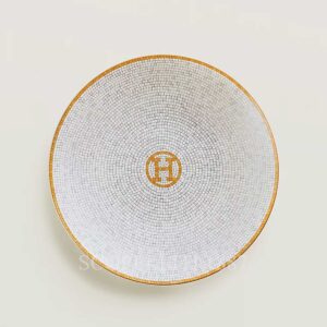 hermès mosaique oro piattino