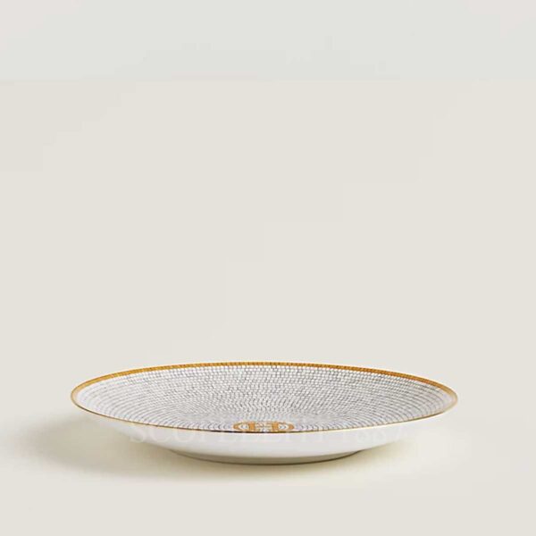 hermès mosaique oro piattino