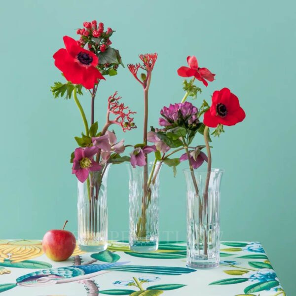 baccarat vaso in cristallo flora