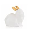 Emò Italia Coniglietto in Ceramica Bianco