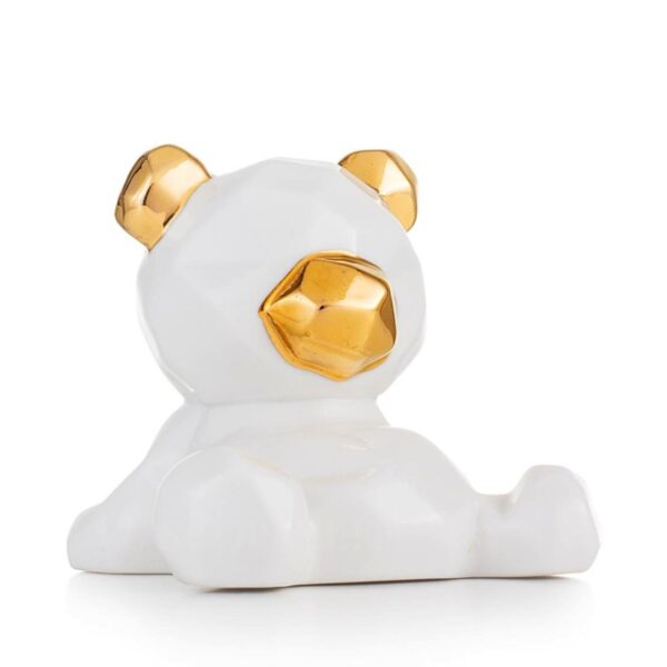 emò italia orsetto in ceramica bianco