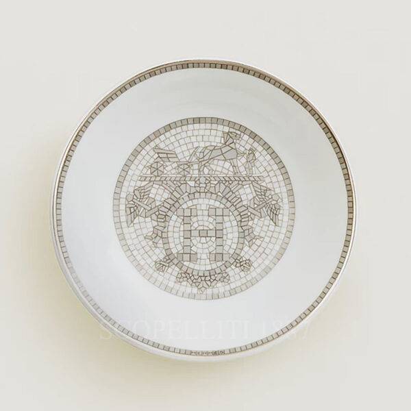 bomboniera hermès coppetta mosaique platino