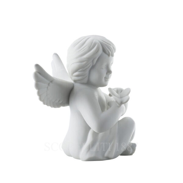 bomboniera rosenthal angelo con farfalla piccolo laterale