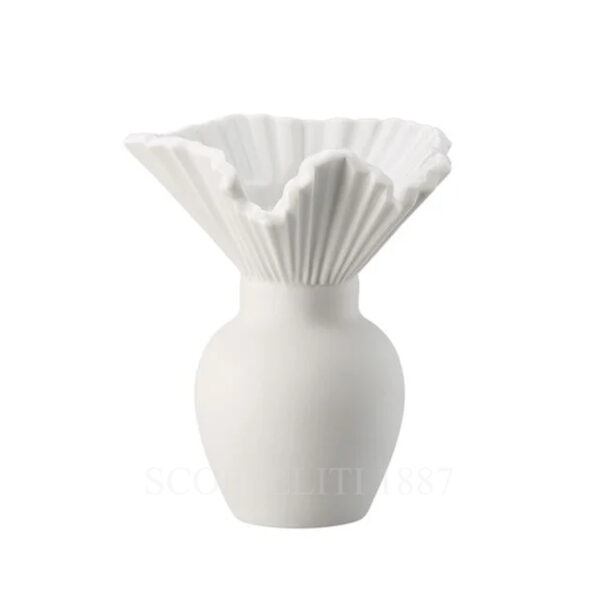 bomboniera rosenthal mini vaso falda opaco