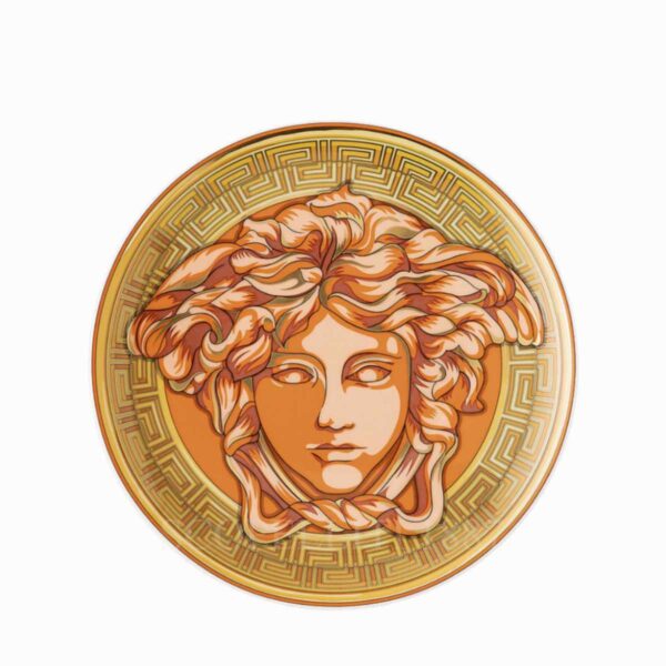 bomboniera versace medusa amplified arancione 17 cm