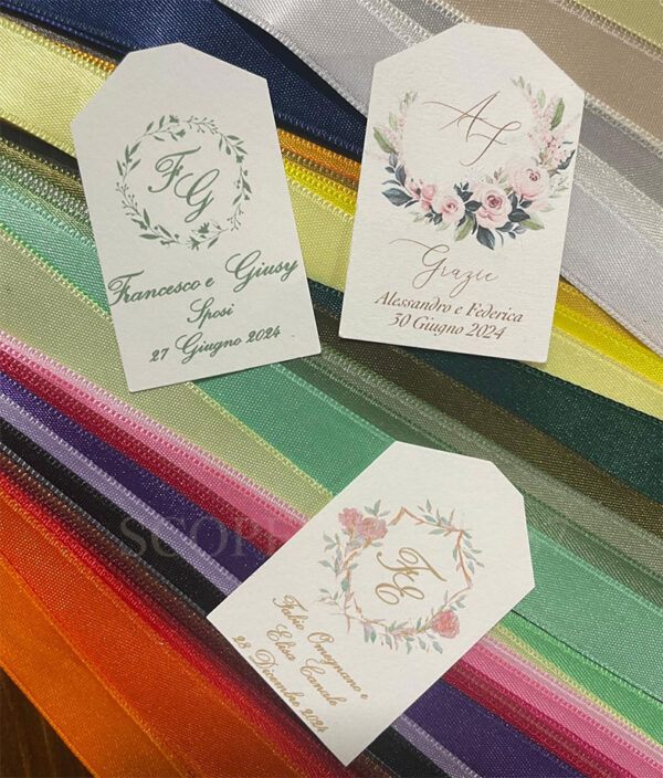 bomboniere matrimonio bigliettini