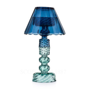 emo italia luxor candeliere paralume blu