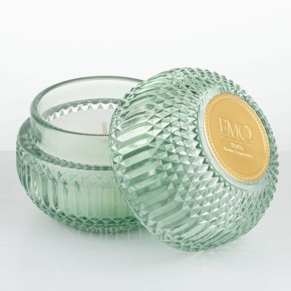 emò italia opulence candela verde aperta