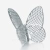Farfalla Baccarat in Cristallo Diamante Portafortuna
