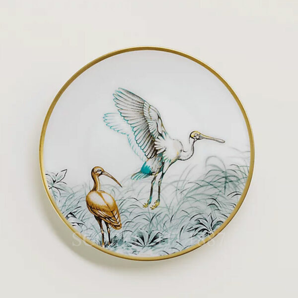 hermes carnets d'equateur piattino pane birds