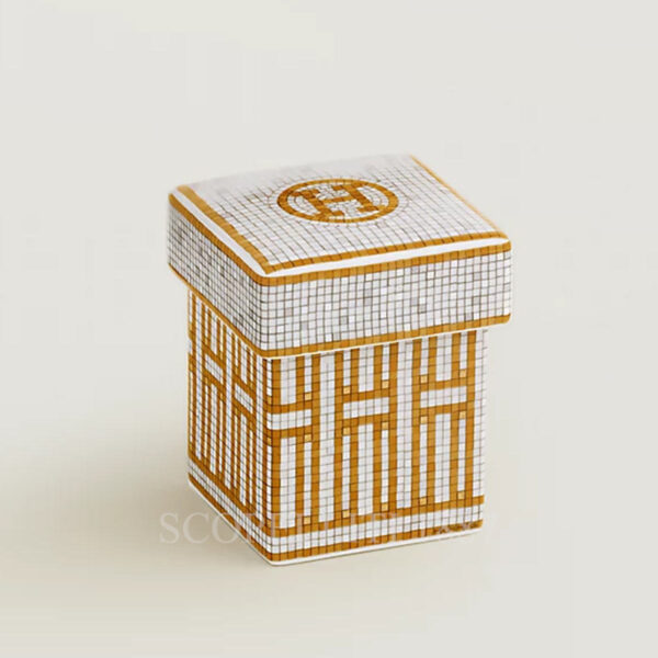 Hermès Mosaïque Oro Scatola Piccola