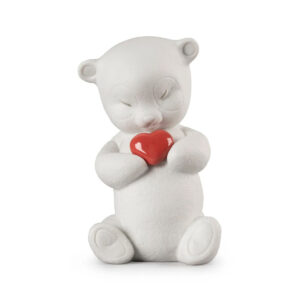 lladrò roby orso coraggioso figurina