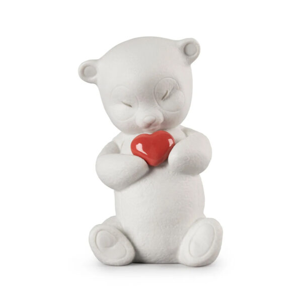 lladrò roby orso coraggioso figurina